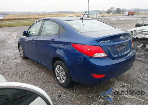 2017 Hyundai Accent Se from USA, damaged, VIN KMHCT4AE9HU289031